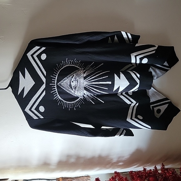 Material Girl Illuminati Cardigan XS - Picture 3 of 3